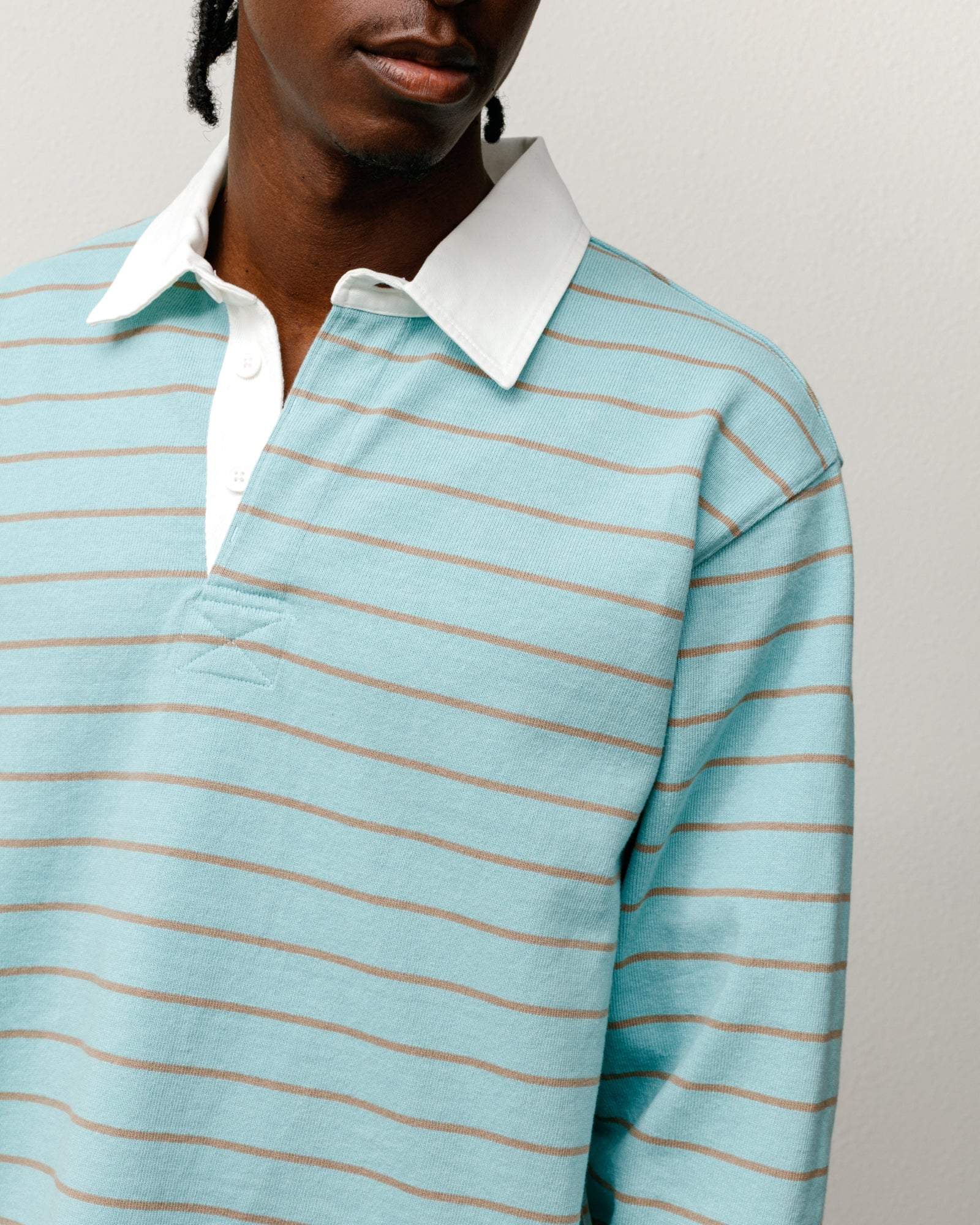 STRIPED RUGBY SHIRT