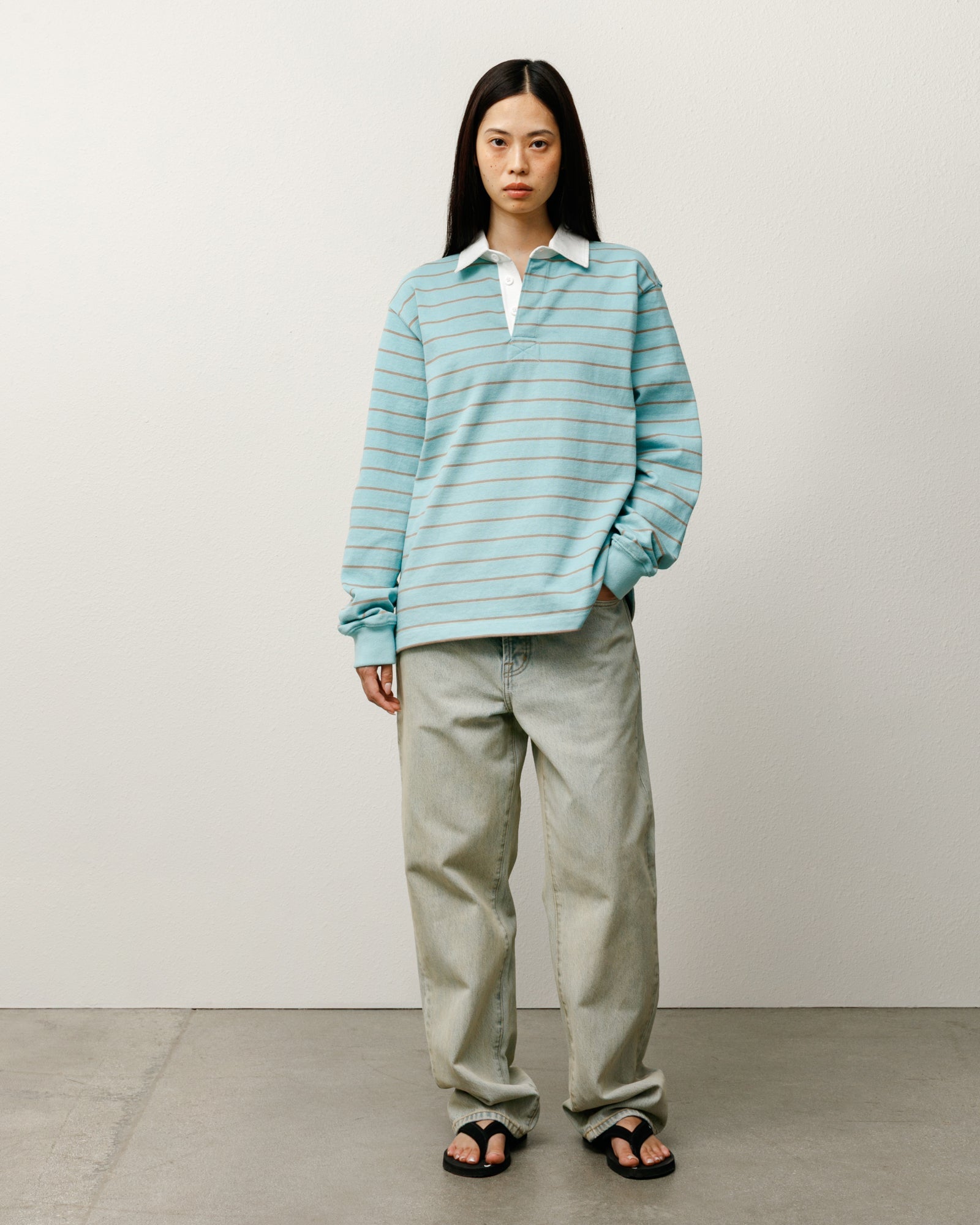STRIPED RUGBY SHIRT